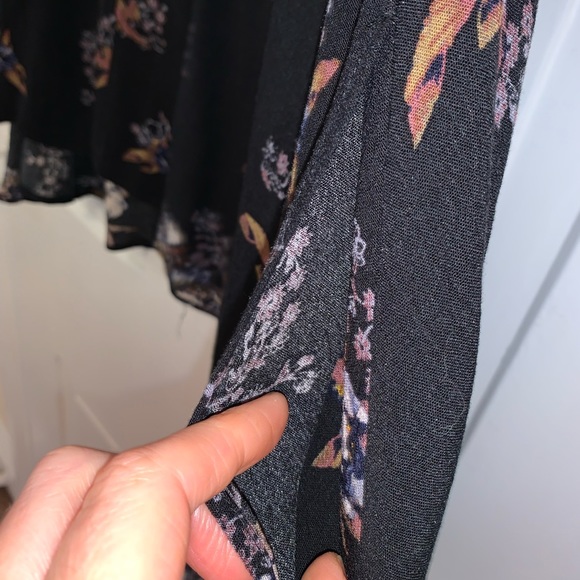 Free People Black Tree Swing Tunic Dress - Picture 11 of 16